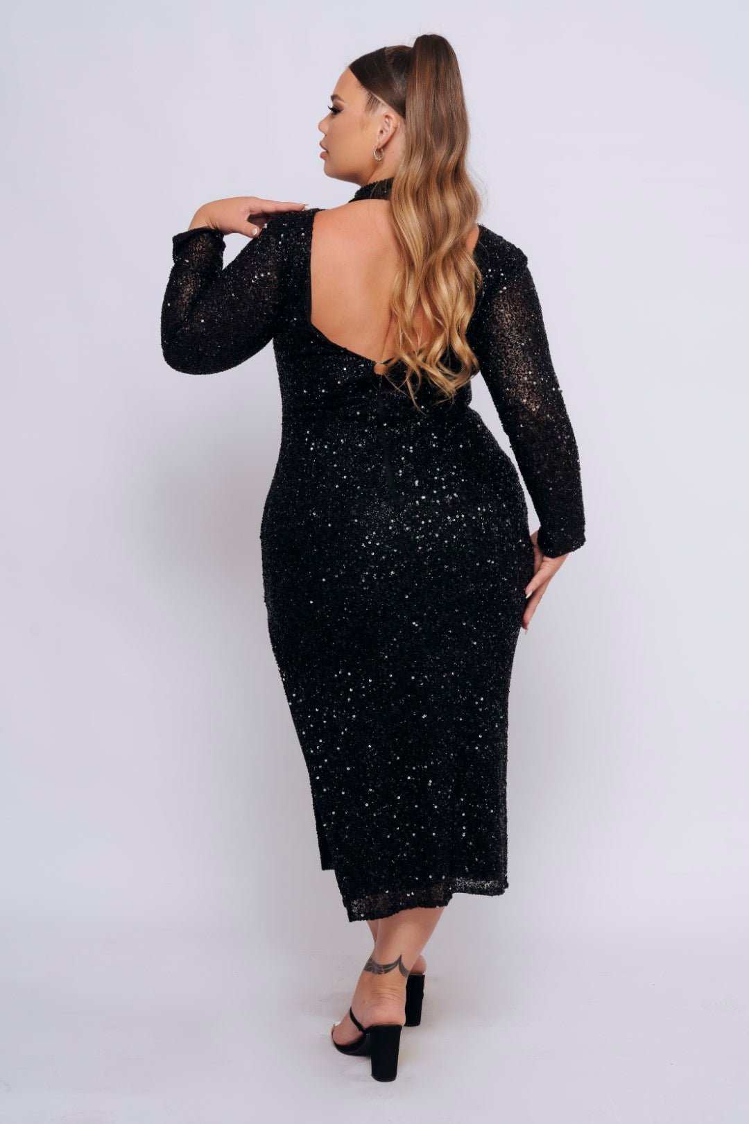 MIRNA BY MY SECRET WARDROBE BLACK photo 3