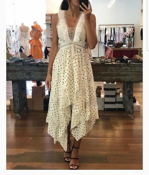 Ixiah the Label Wiseman Dress Print Size 10 photo 3