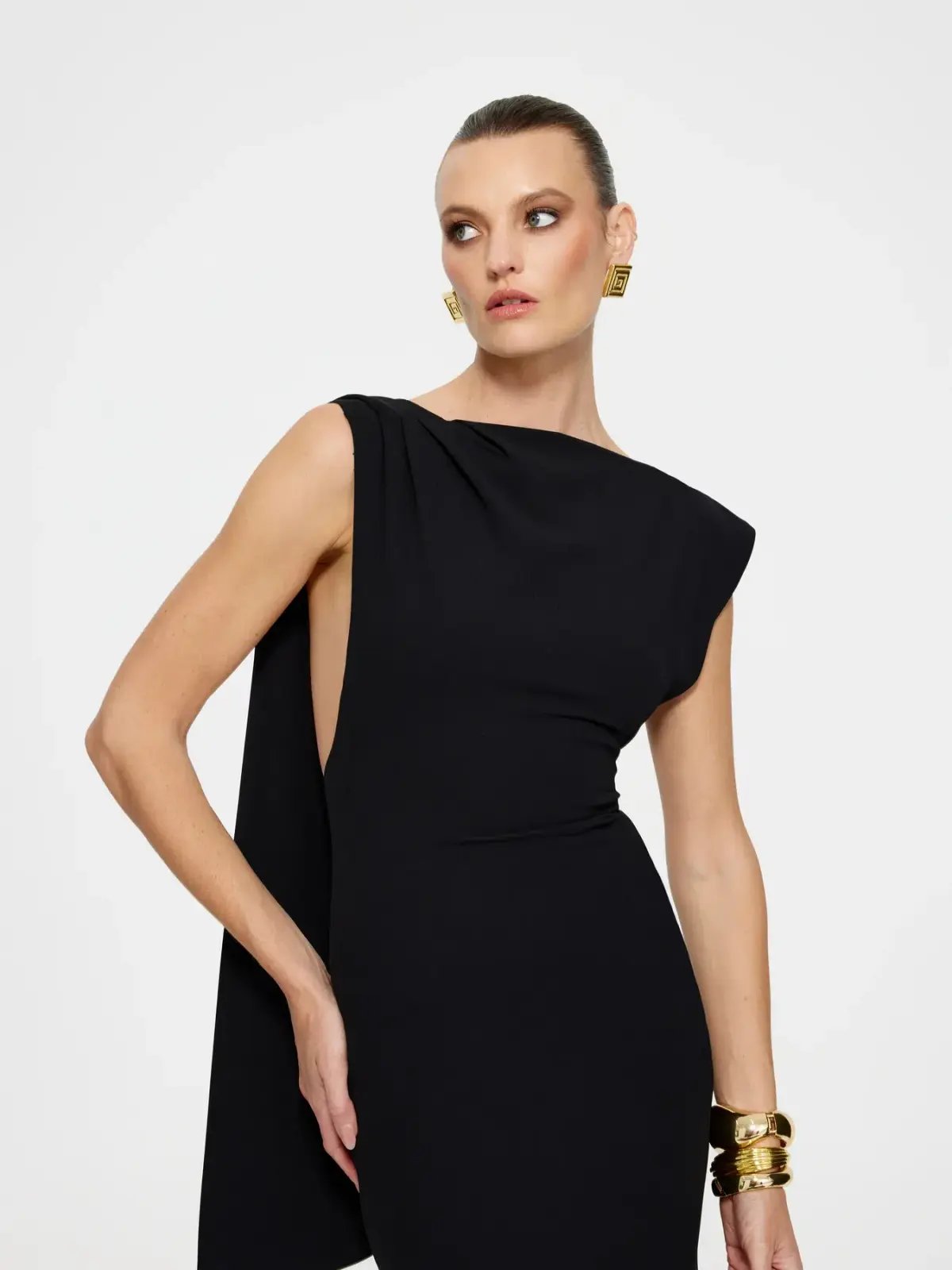 Effie Kats Audrey Gown in Black Size L / AU 12 photo 4