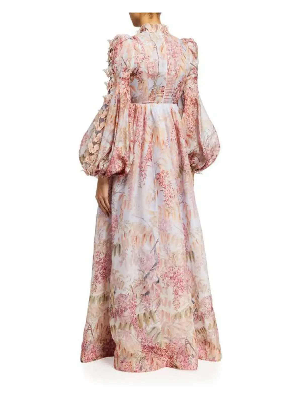 Zimmermann Botanica Butterfly Gown Floral Blush Size 1 / AU 10 photo 2