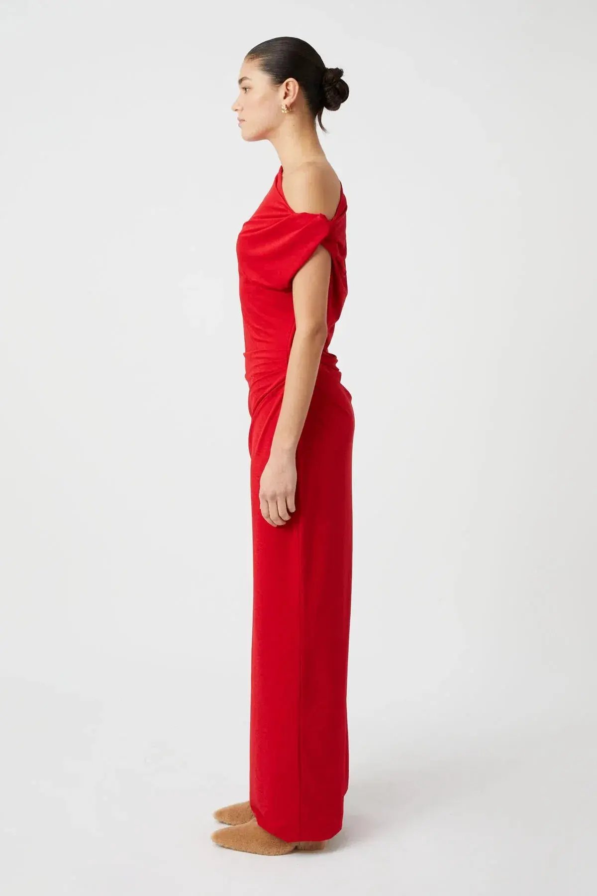 Camilla And Marc Annalise Maxi Dress in Scarlet Red Size 6 photo 2