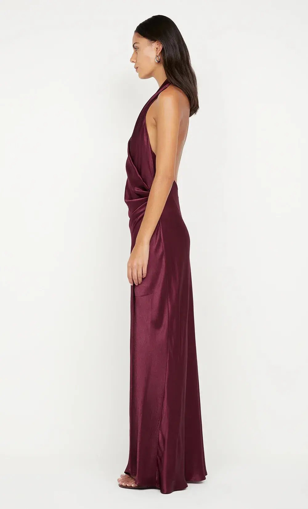 Bec & Bridge Elisia Wrap Maxi Dress in Plum Size 6 photo 4