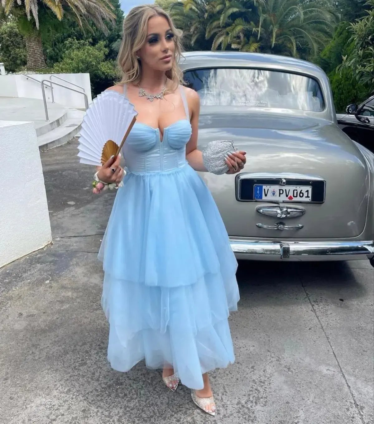 Alamour the Label Jolie Dress Blue photo 2