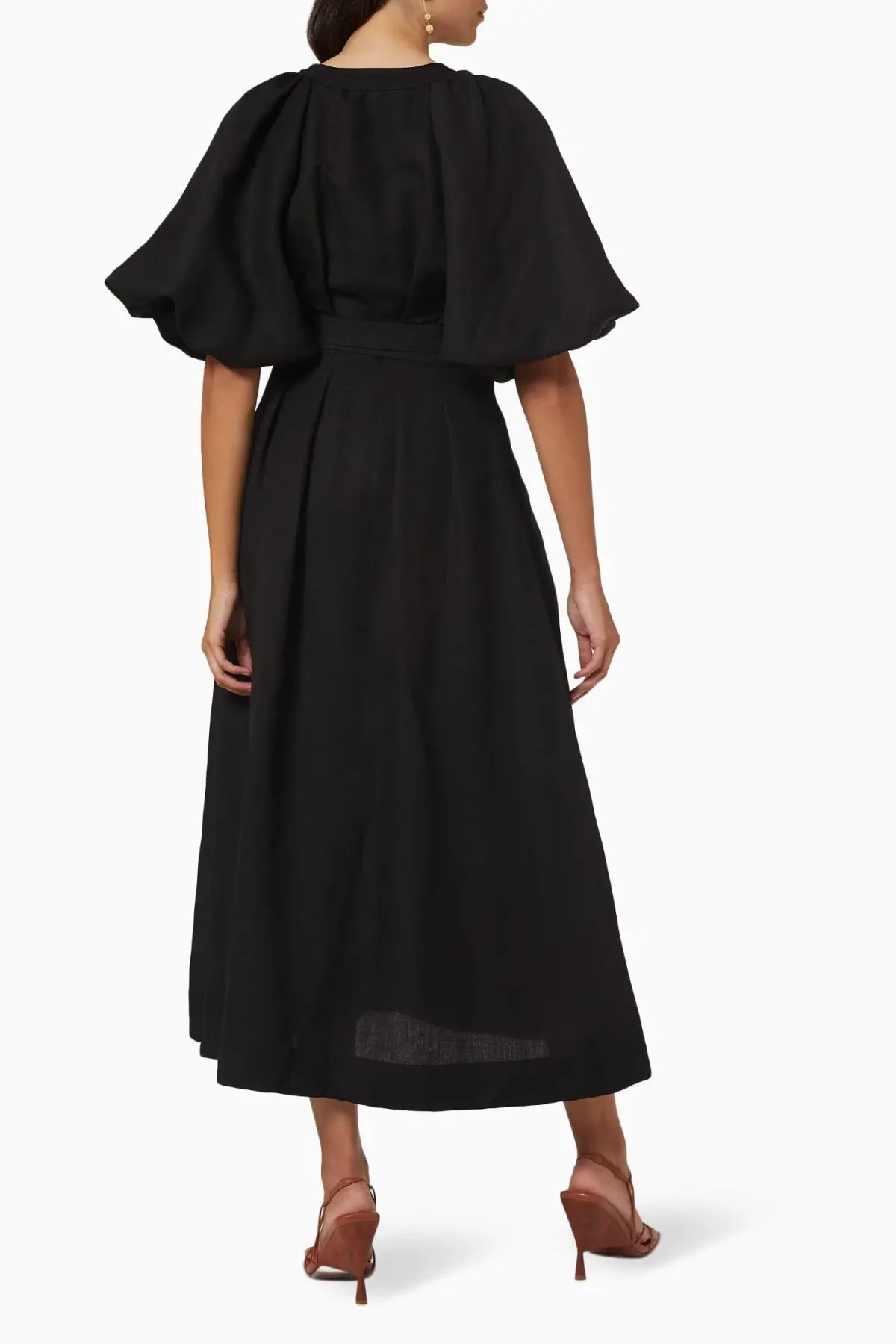 Aje Evermore Midi Dress Dress Black Size 14 photo 4