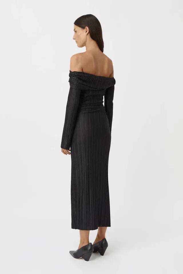 Camilla and Marc Shaw Midi Dress Black Size 12 photo 3