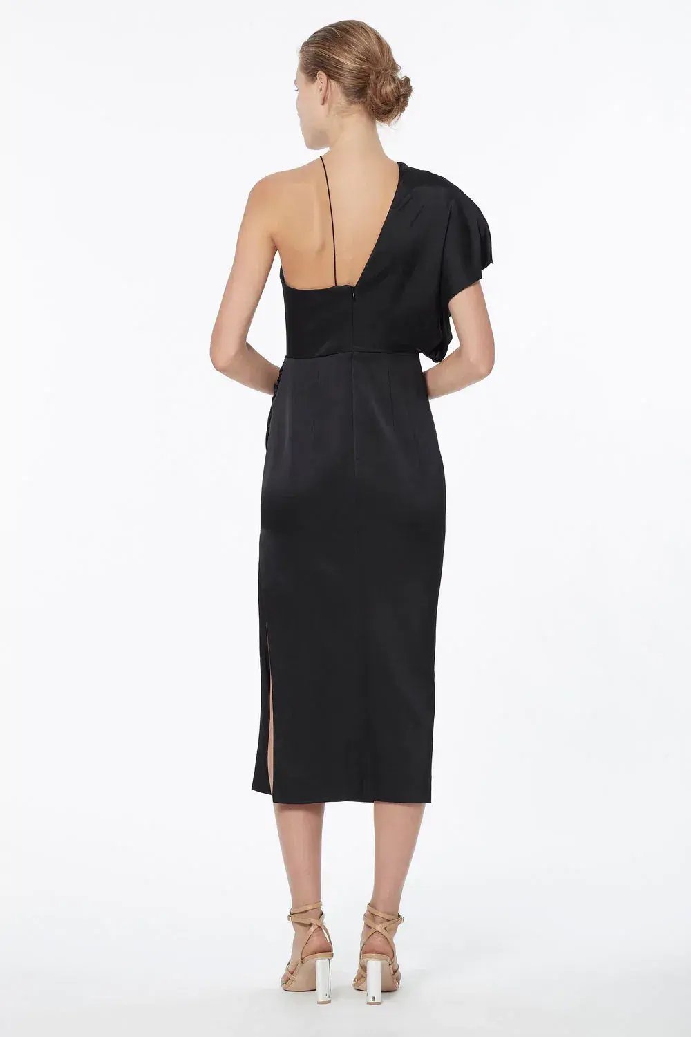 Manning Cartell Miami Heat Asymmetric Dress Black Size 12 photo 3