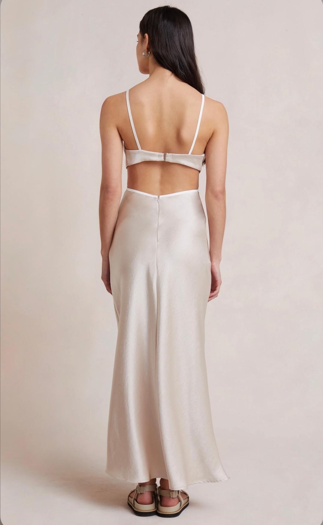 Bec & Bridge Veronique Maxi Dress Sand Size 8 photo 2