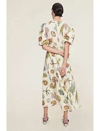 Alemais Sea Midi Dress Size 8 photo 3