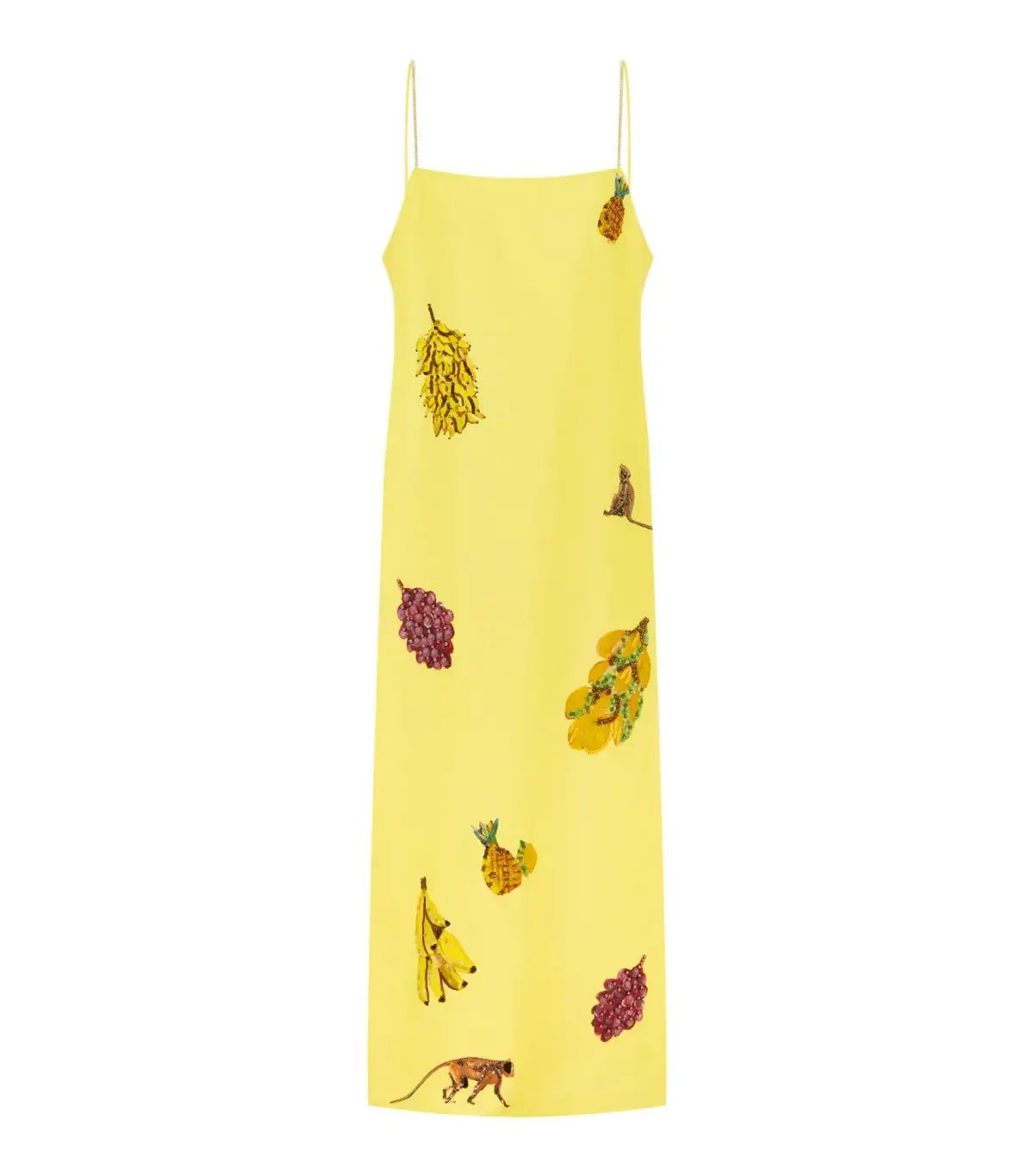 Alemais Diamond Dancer Midi Dress Yellow Size AU 10 photo 3