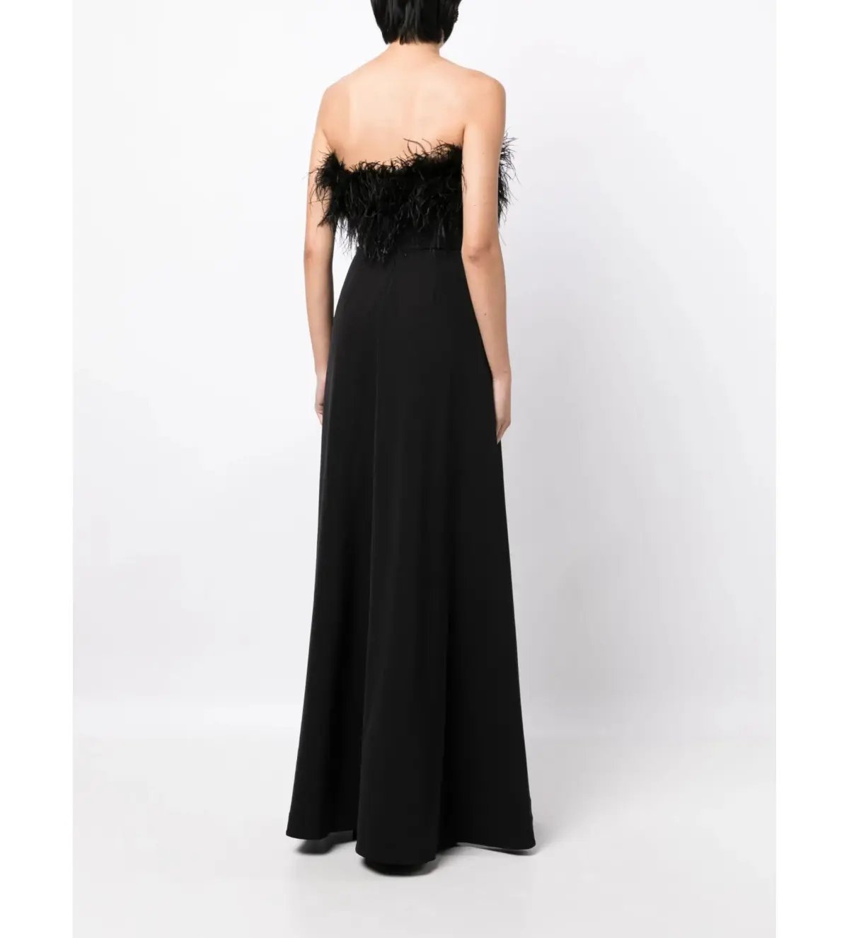 Rachel Gilbert Linc Gown Black Size 2/AU 10 photo 6