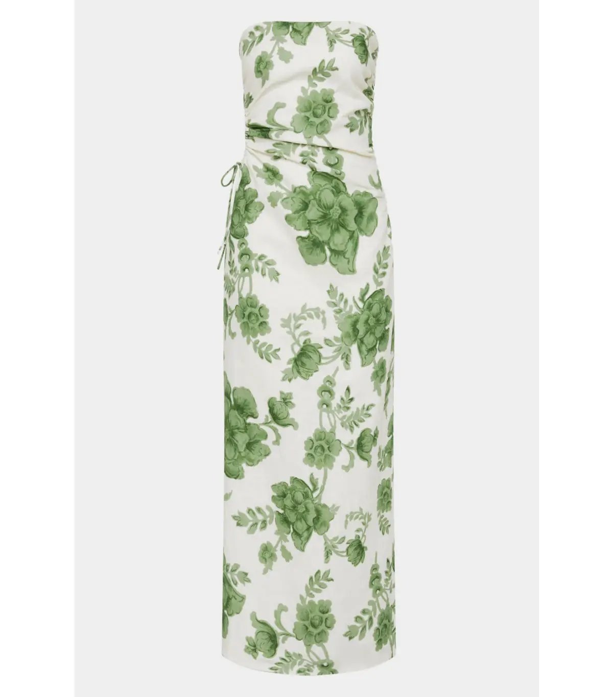 Sir the Label Gardella Strapless Midi Dress Frisa Print Size 1 / AU 8 photo 4