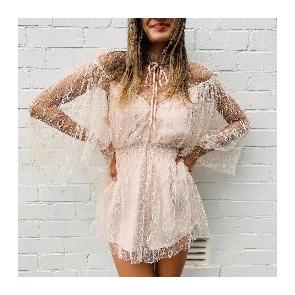 Alice McCall Magician Playsuit Blush Size AU 8 photo 2