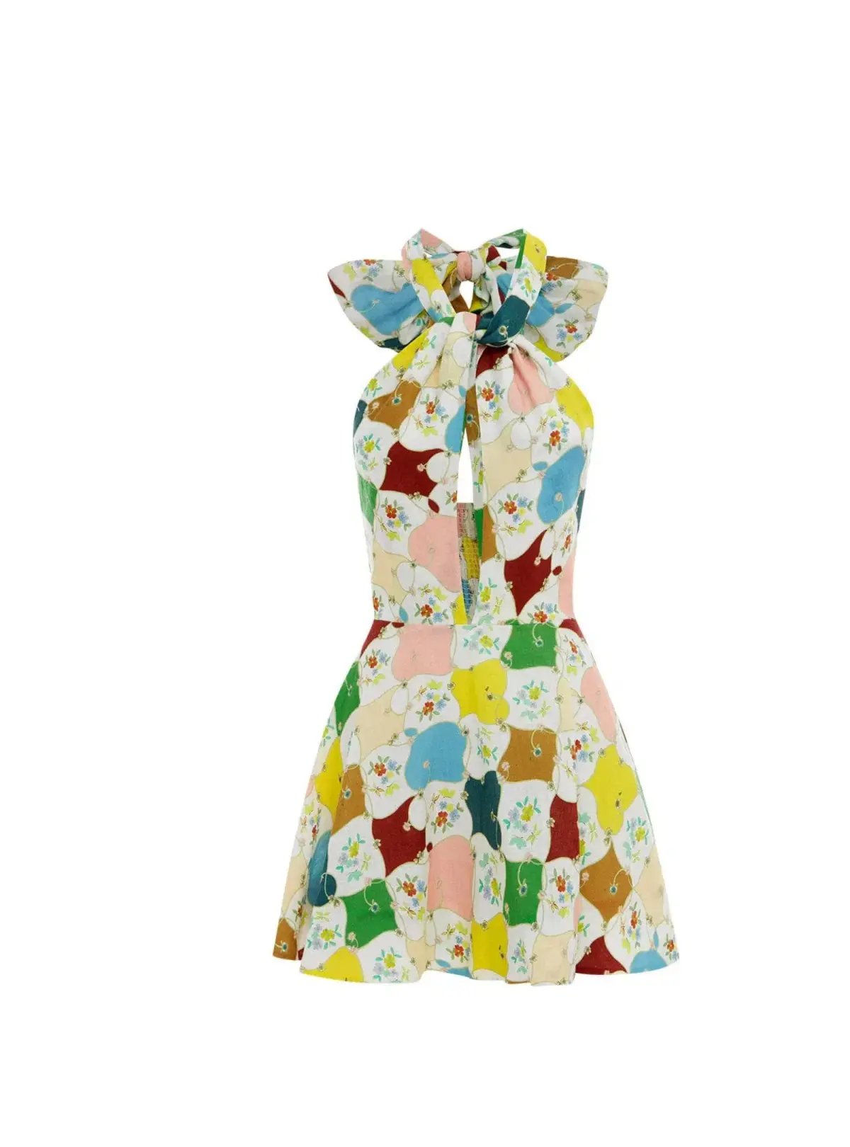 Alemais Everly Mini Dress in Multi Size AU 10 photo 4
