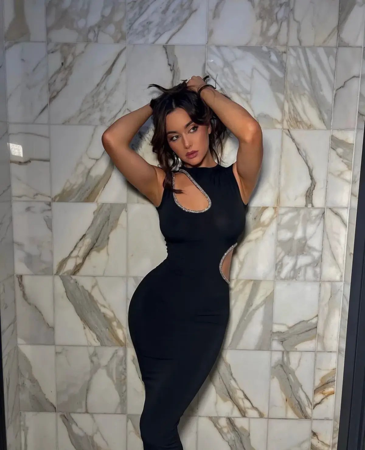 Ivona Skelo Vivia Dress Black Size 6 photo 3