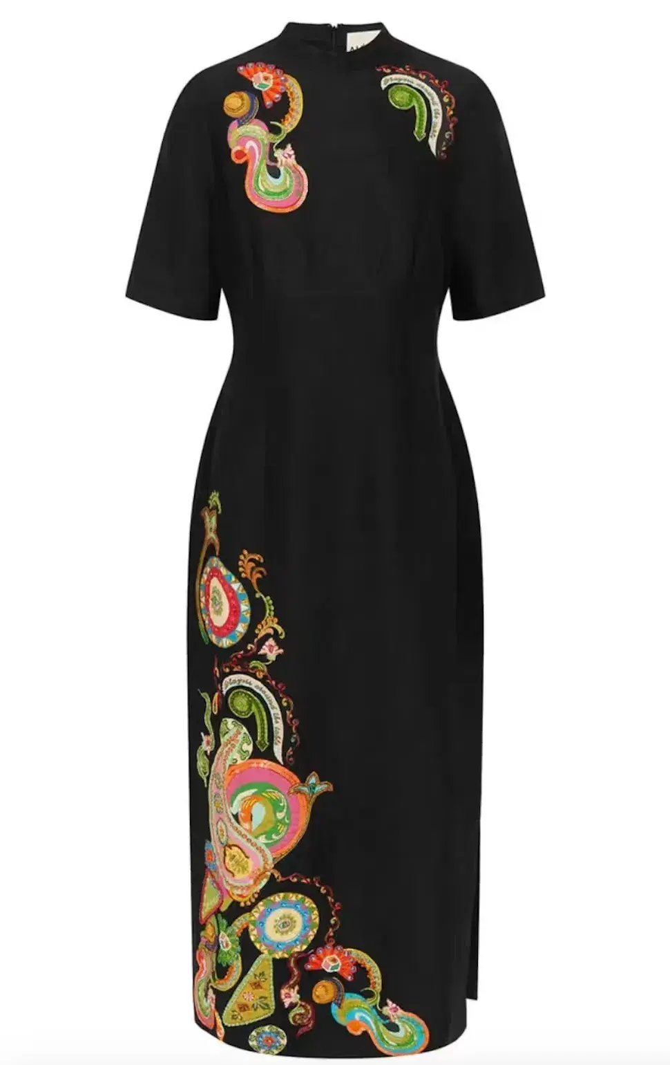 Alemais Bingo Gown Black Beaded Size AU 12 photo 2