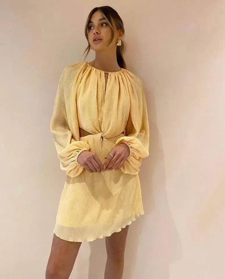Issy Hummingbird Mini Dress in Rockmelon Size 6 photo 4