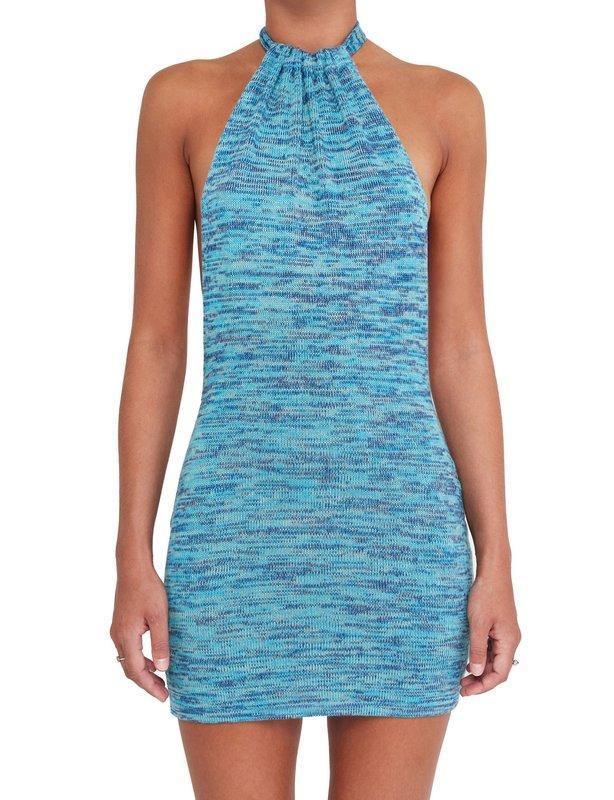 Bamba Swim Bounty Dress | Aqua | Size Small photo 4