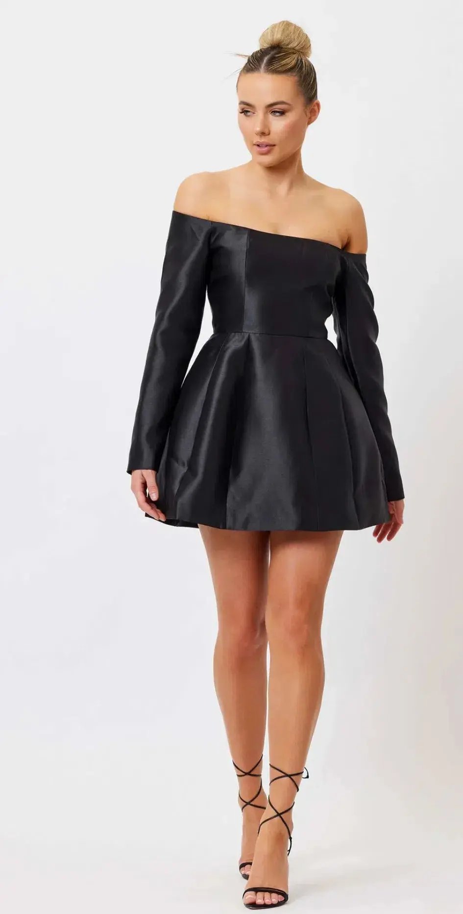 Bianca and Bridgett Michelle Mini Dress Black Size 6 photo 2
