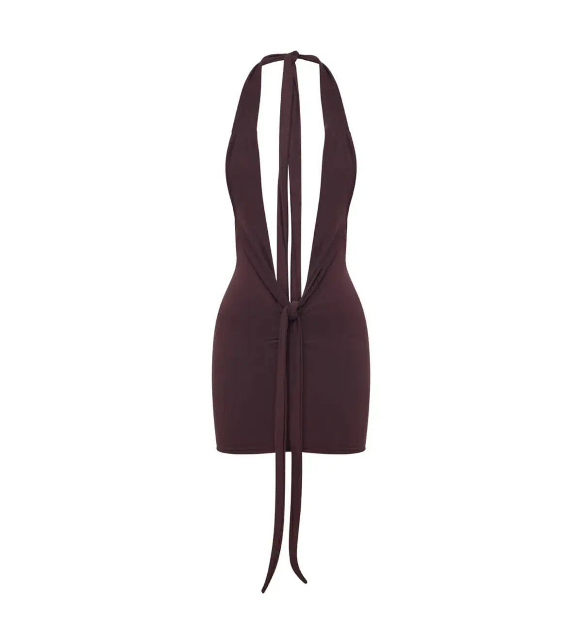 Saboa Studios Bembe Mini Dress in Espresso Size M / AU 10 photo 5