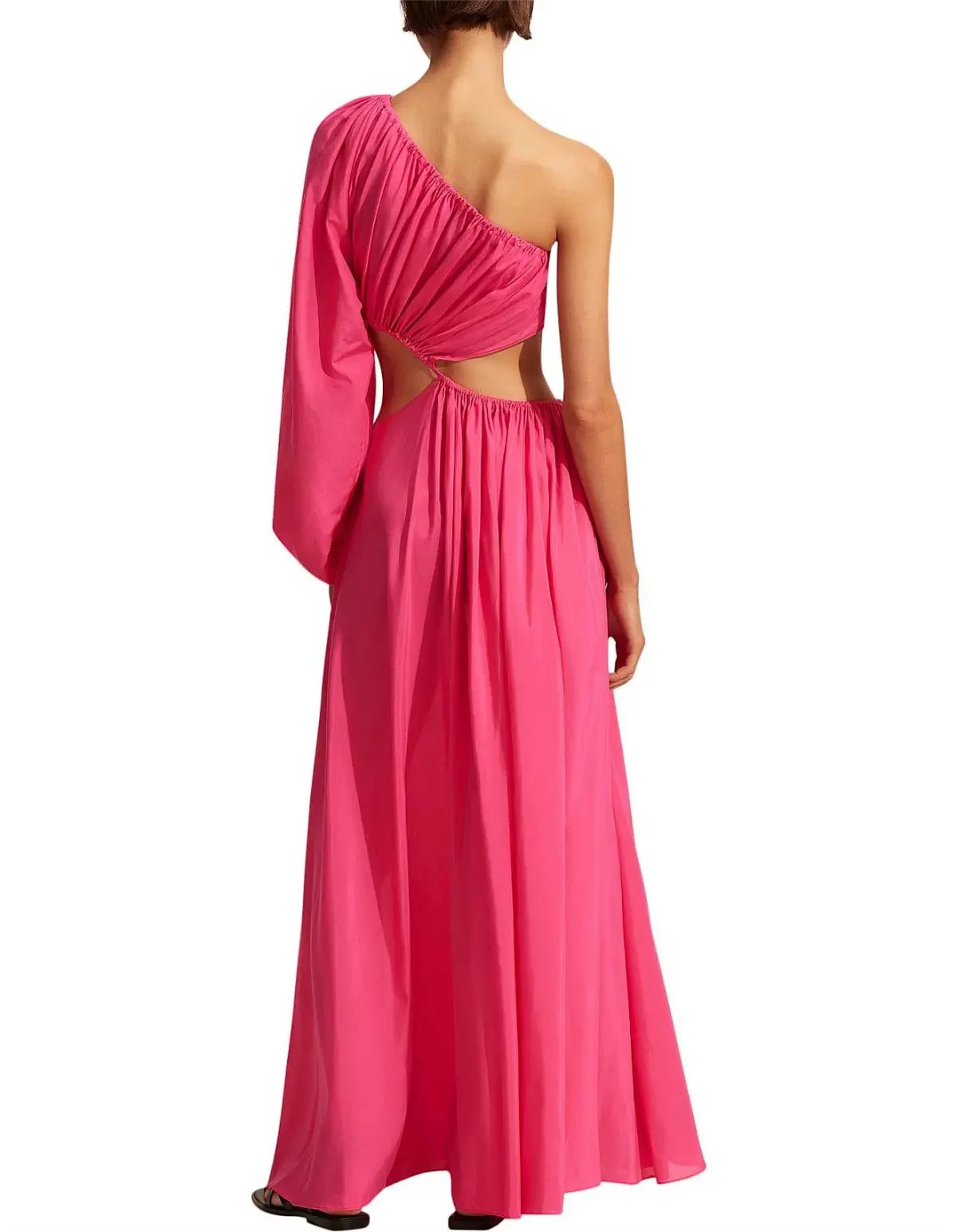 Matteau Asymmetric Wave Dress Pink Size 3 / AU 10 photo 3