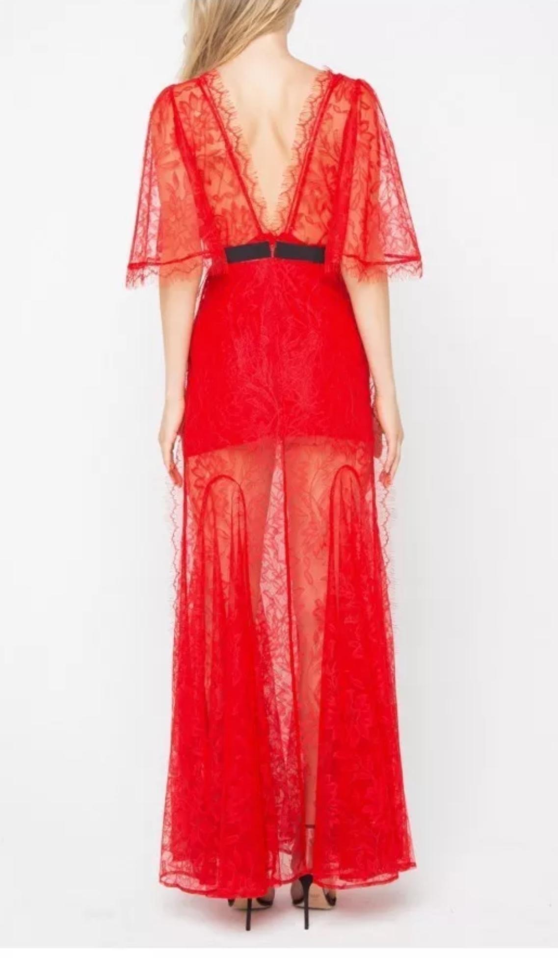 Alice McCall ‘Feel Good Look Good’ Lace Dress - size 12 photo 4