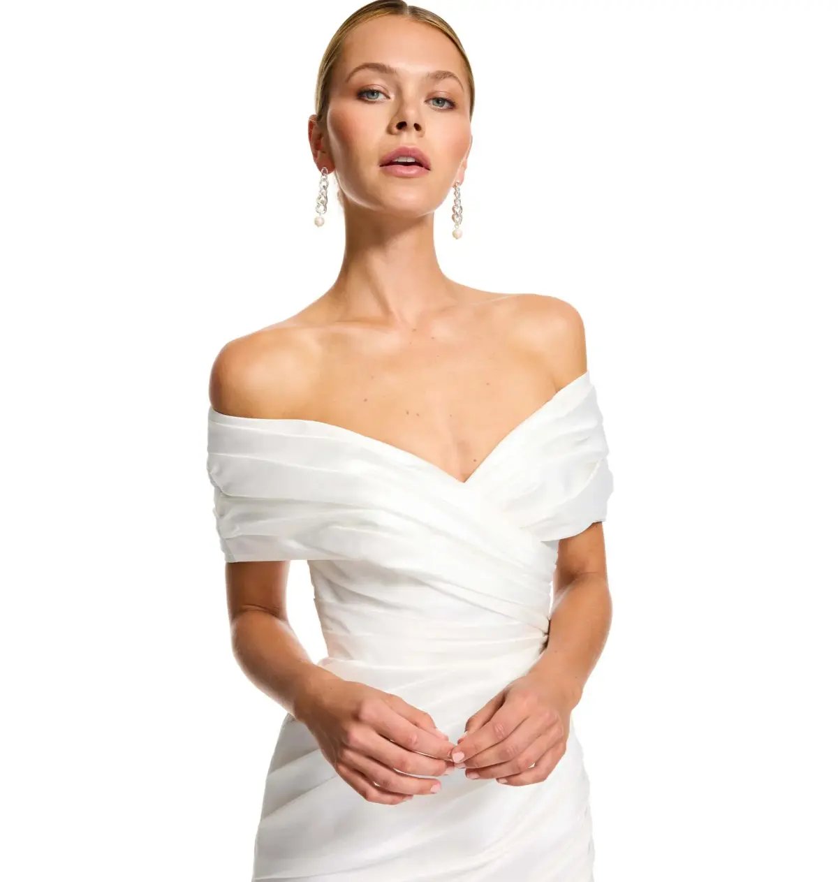 Kyha Studios Yves Dress in White Size AU 6 photo 2