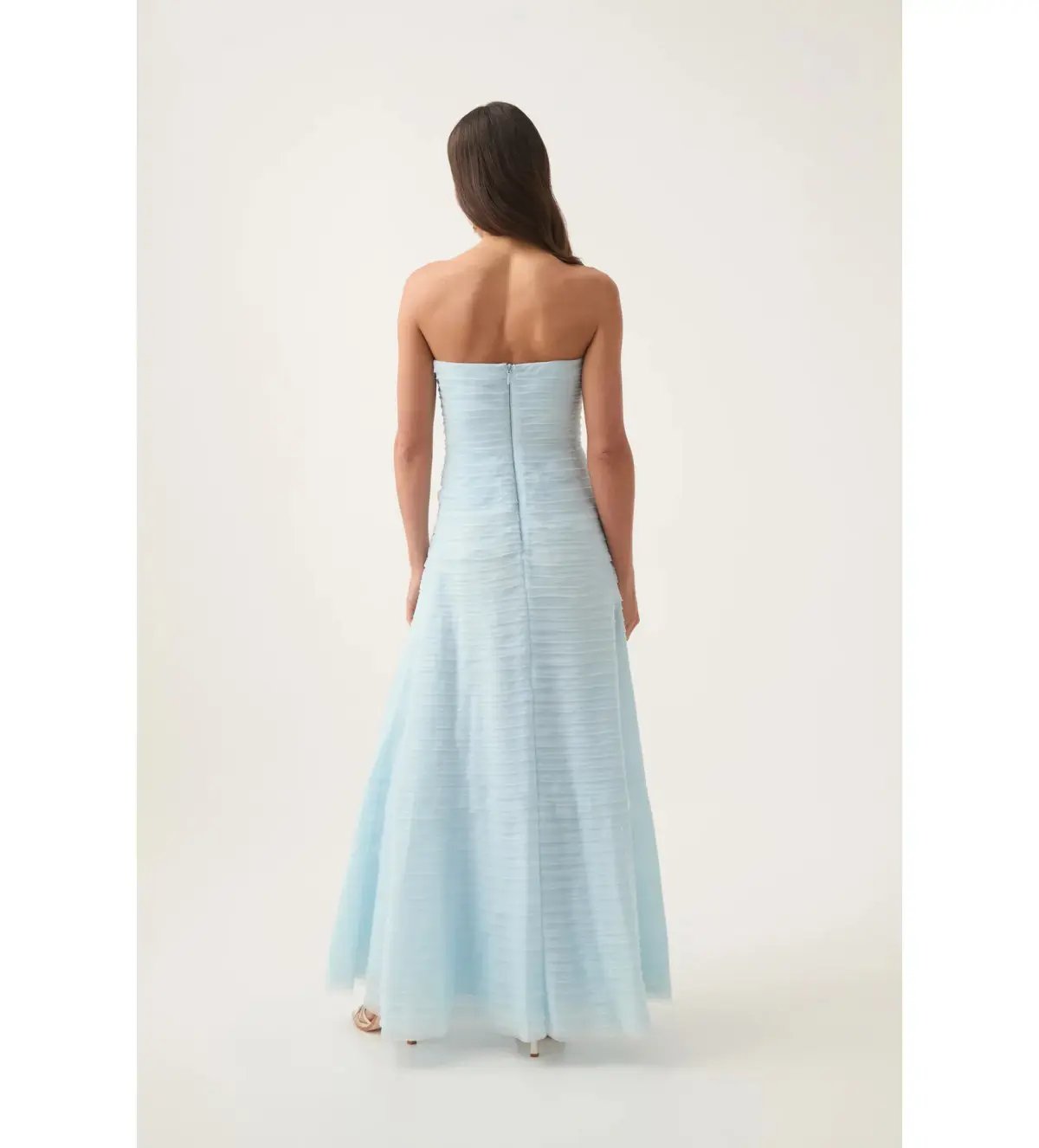 Aje Soundscape Maxi Dress Sea Breeze Size AU 10 photo 4