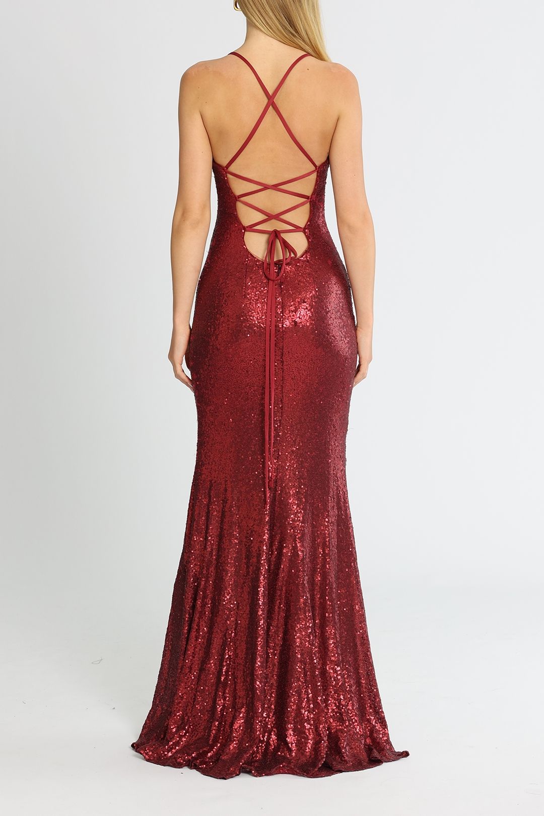 India Gown - Red photo 3