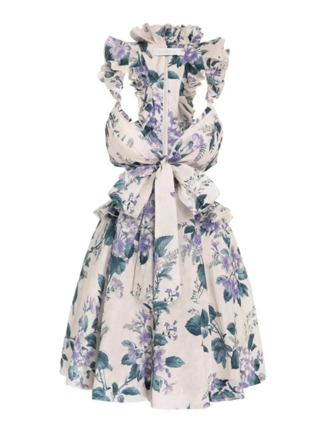 Zimmermann Cassia Ruffle Mini Dress photo 3