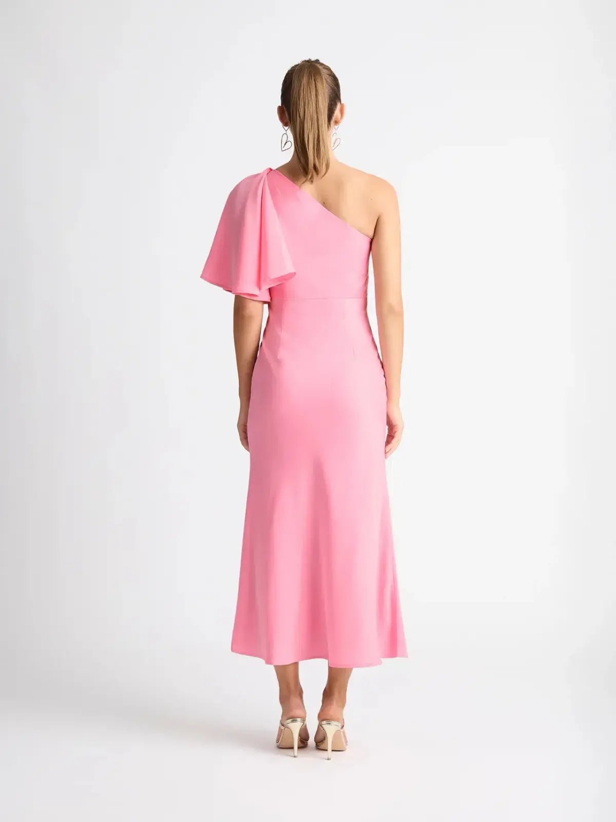 Sheike True Love Maxi Dress Candy Pink Size 16 photo 3