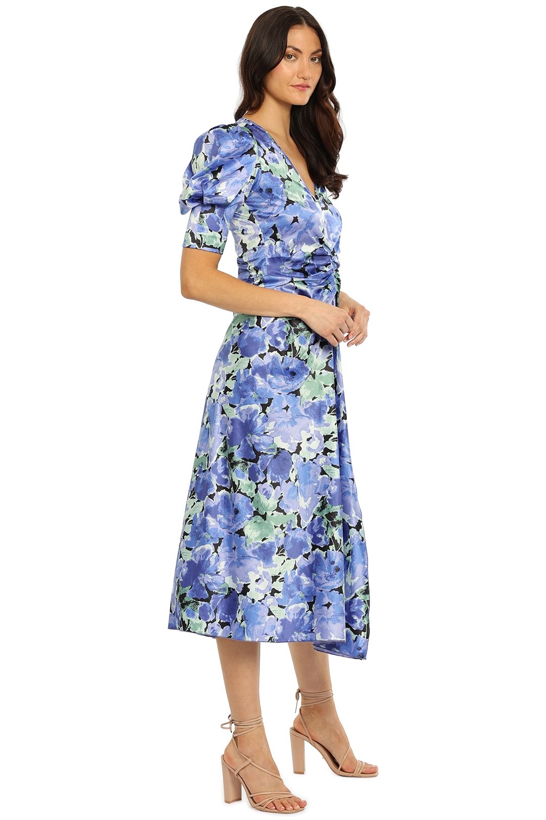 Sierina Dress - Blue Floral photo 2
