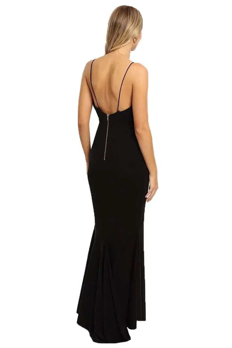 Alex Perry Yesenia Dress Black Size 6 photo 3