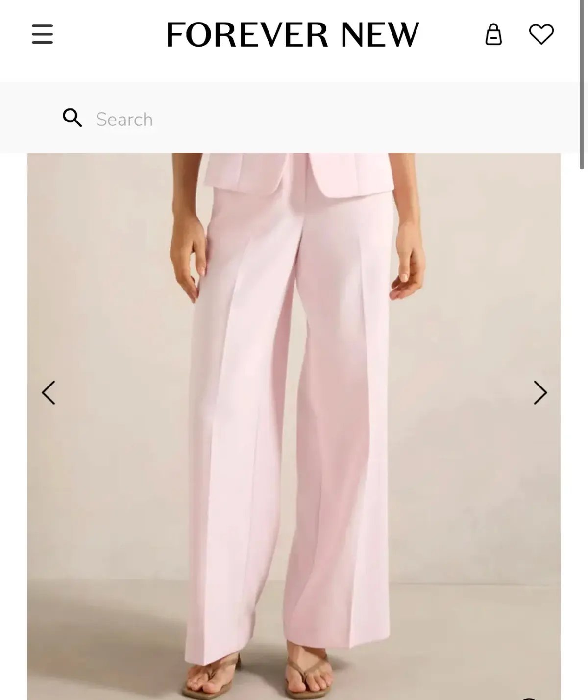 Forever New matching pink suit set photo 3