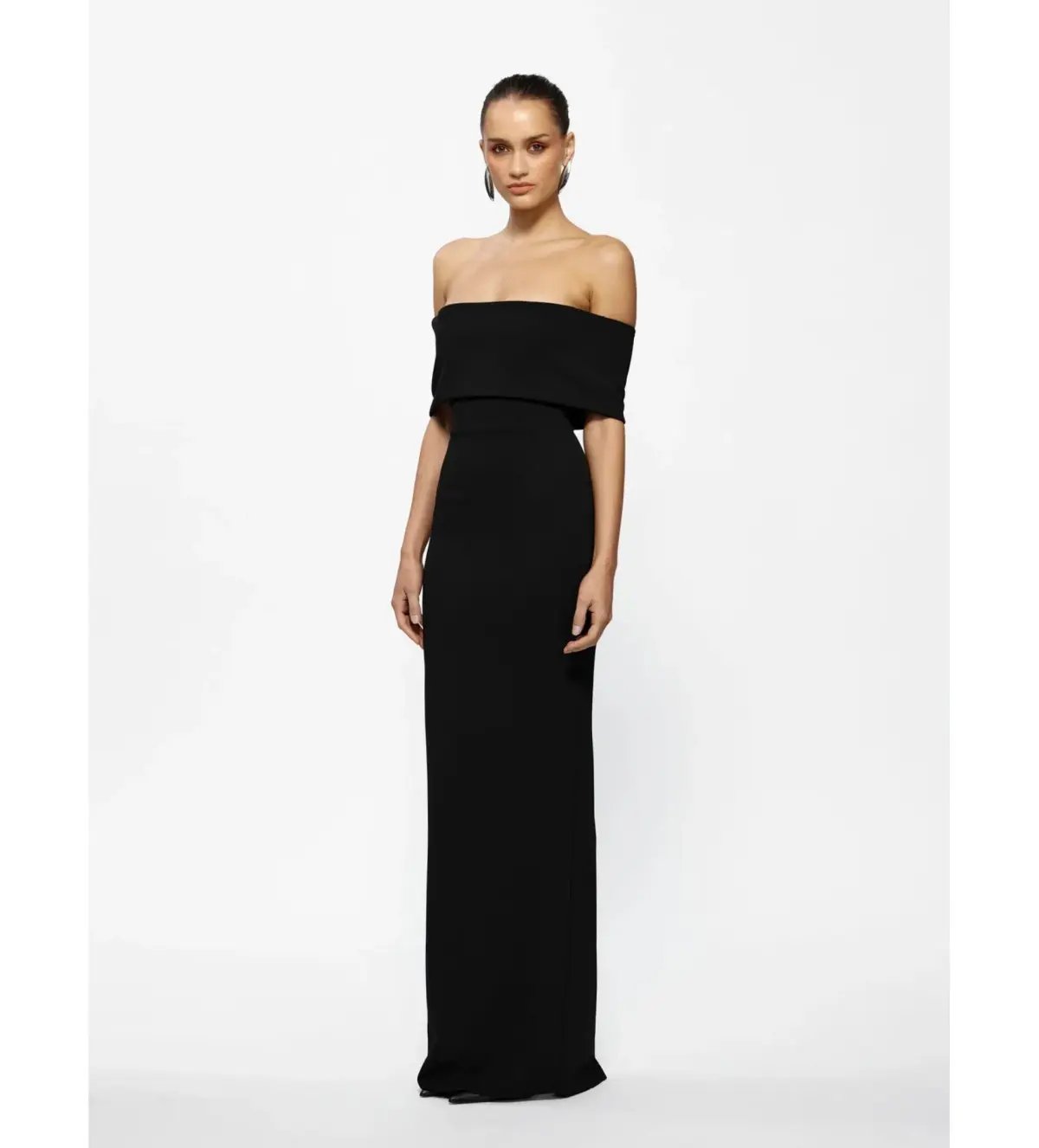 Effie Kats Rosalind Gown Black Size M/AU 10 photo 2