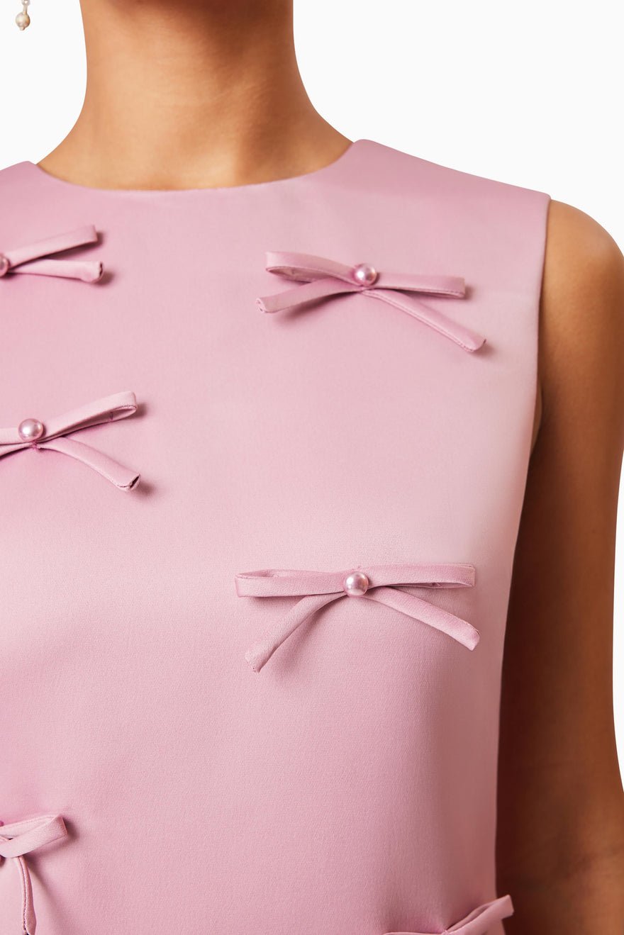 Elliatt Rose Shift Dress - Blush photo 3