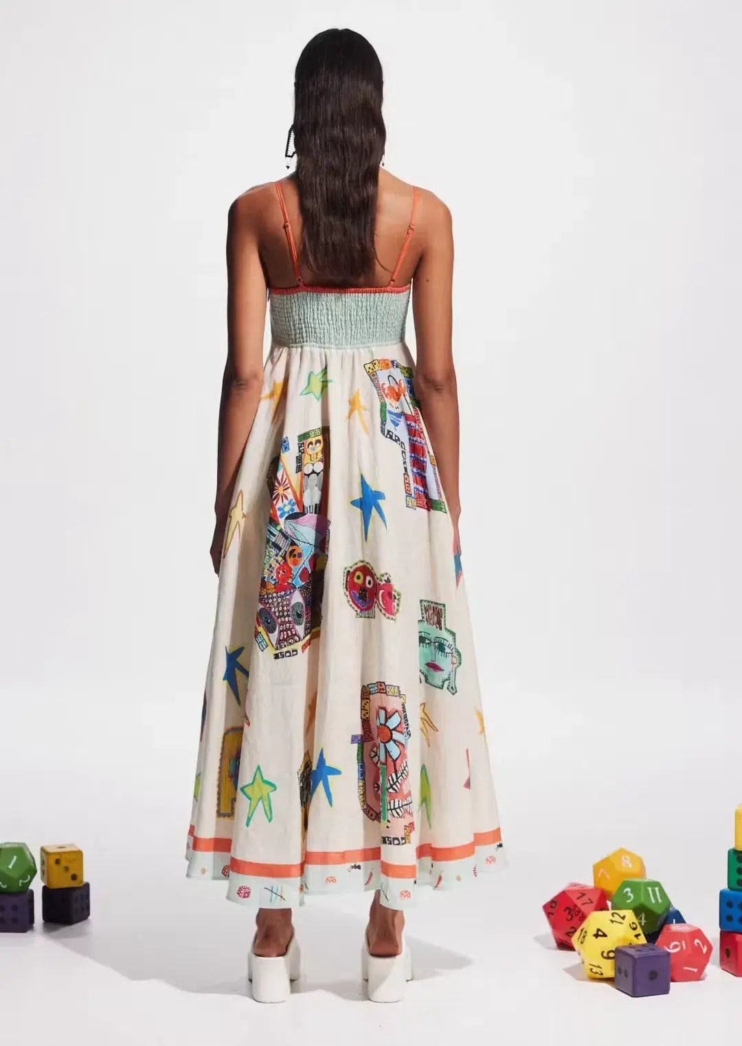 Alemais Players Sundress Print Size 8 photo 3