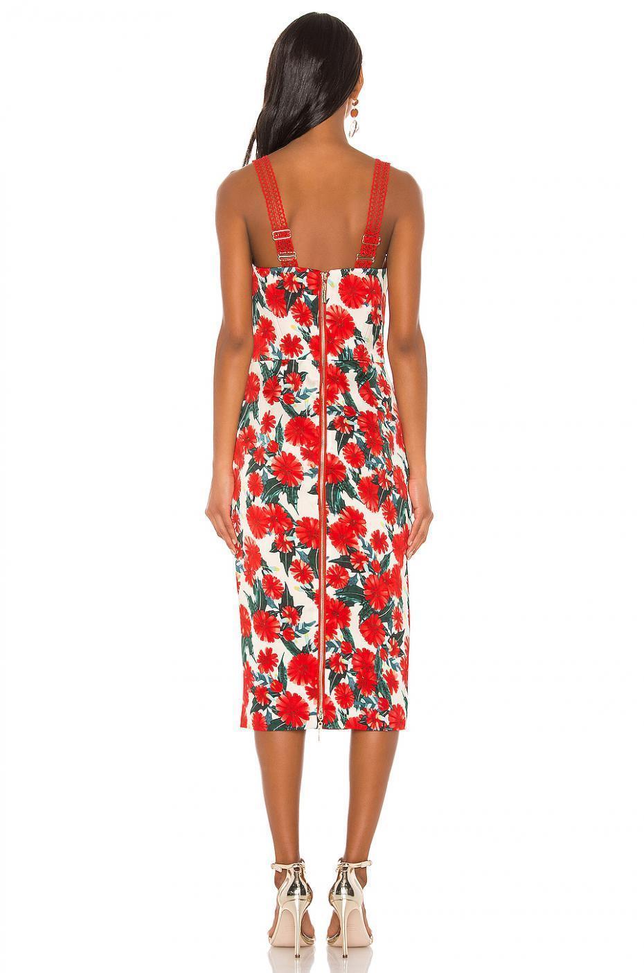 Bronx and Banco Ruby Pencil Dress Red Size 10 photo 2