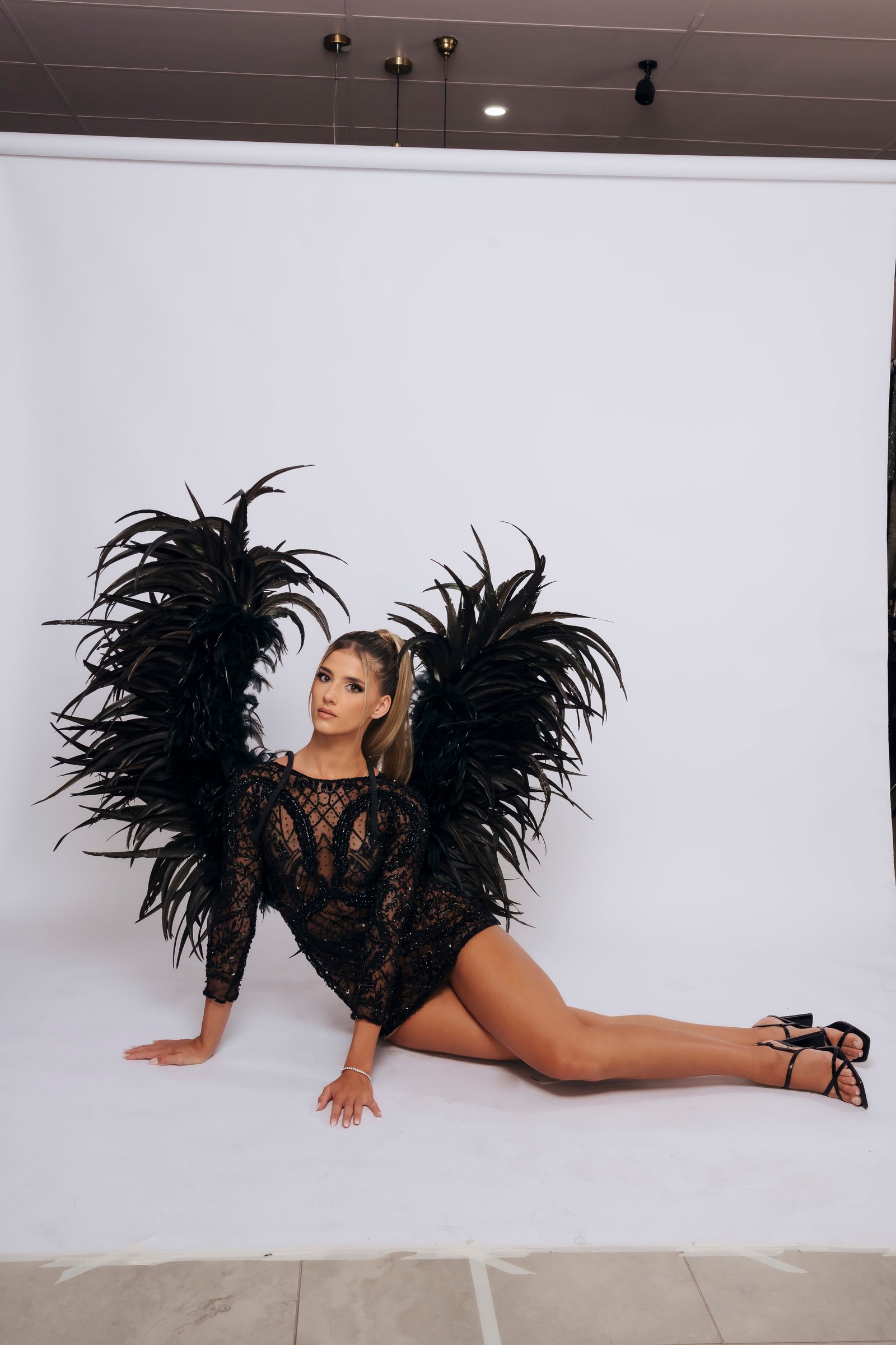 WINGS BY MY SECRET WARDROBE BLACK photo 3