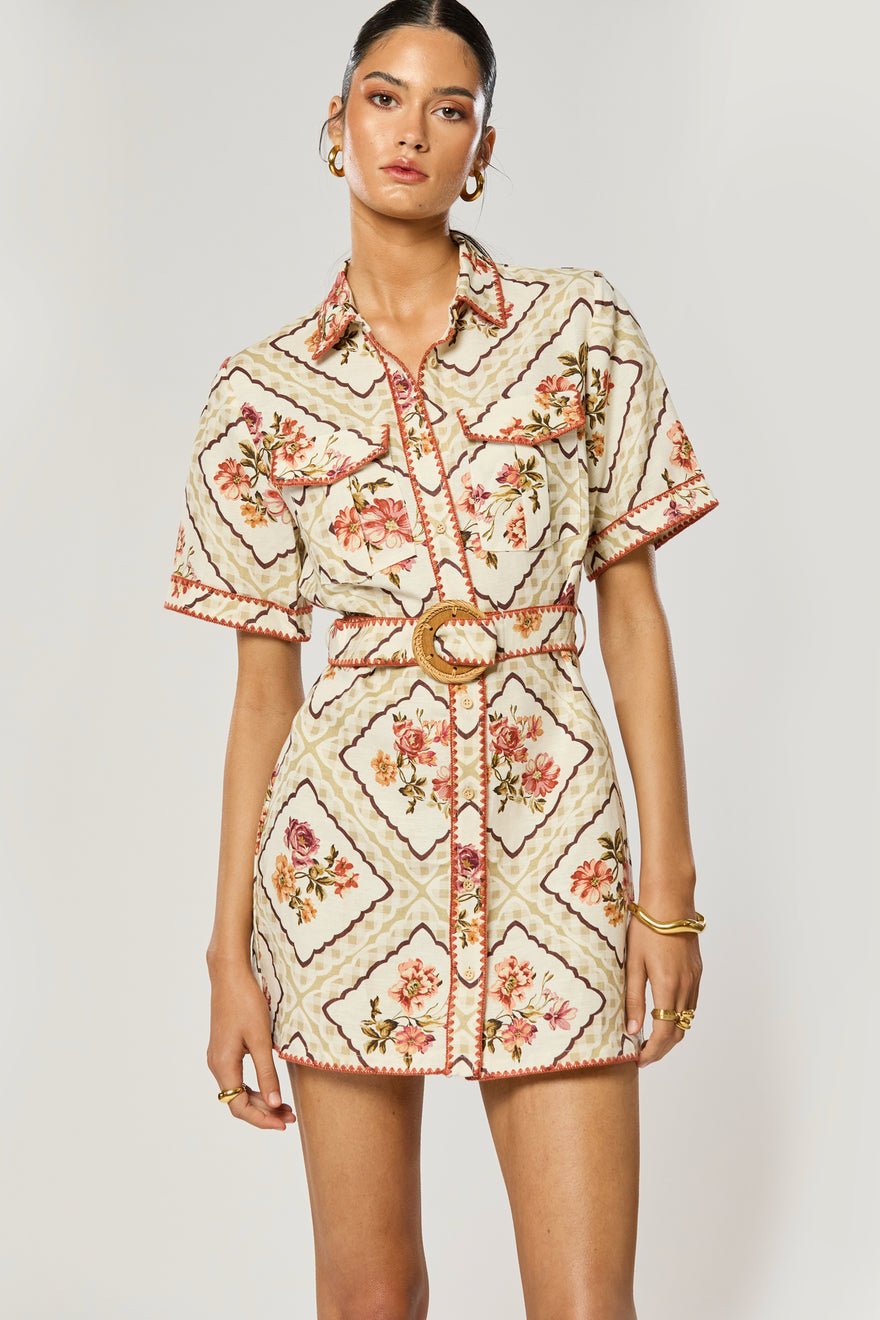Winona Winnie Shirt Dress - Print photo 4