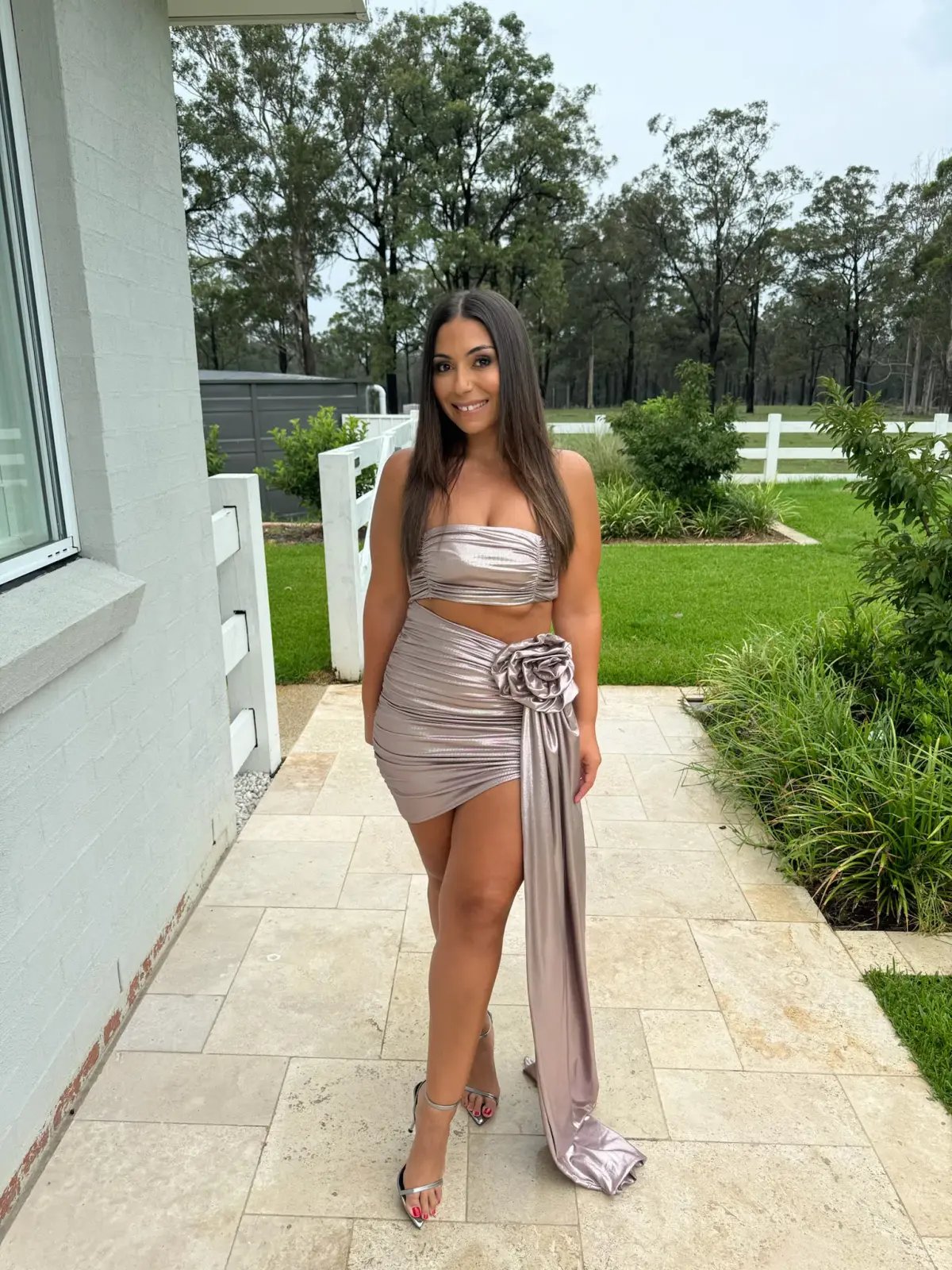 Mia Mini Dress in Copper Bahia Maria photo 5