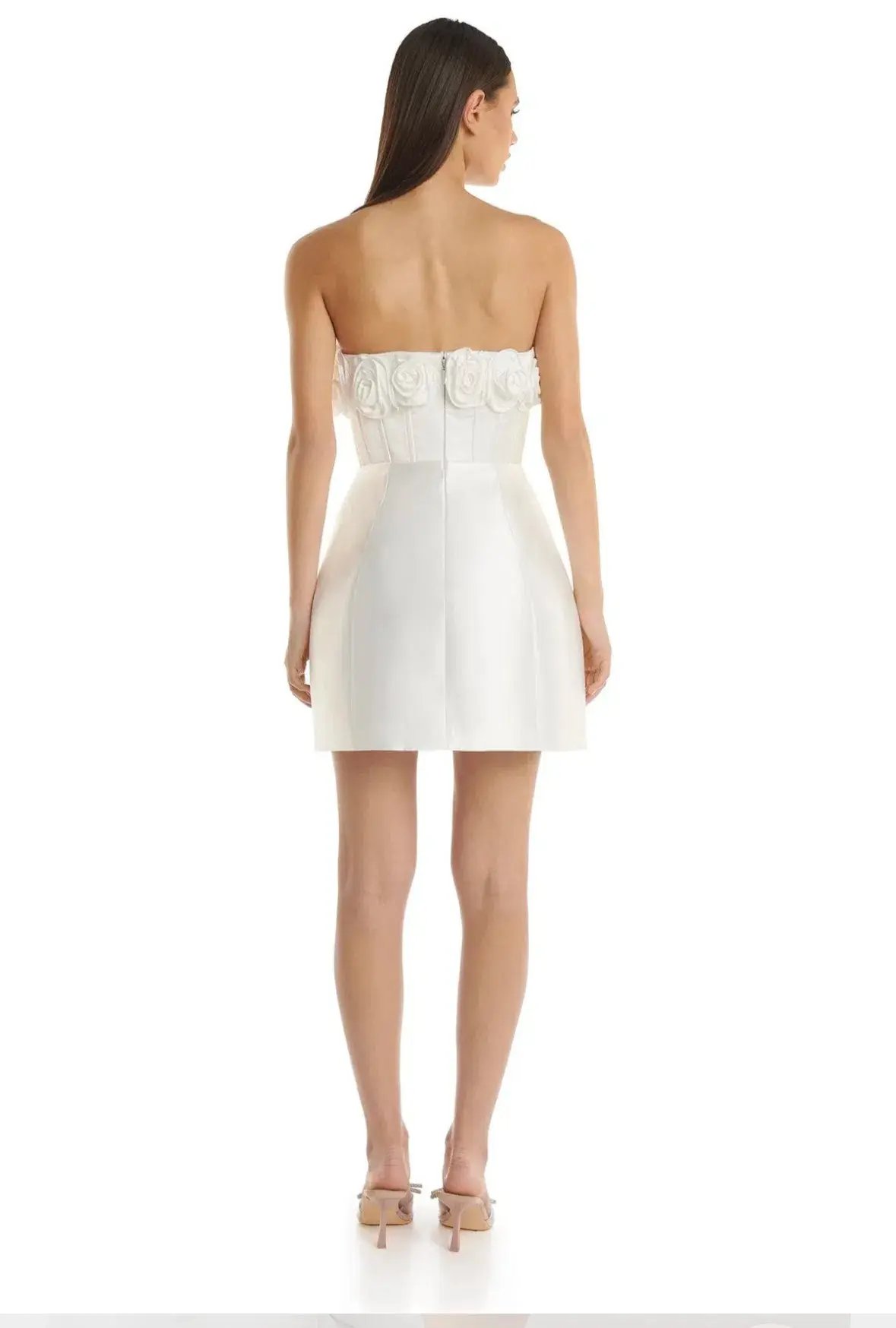 Eliya the Label Tehanni Dress in White Size S/Au 8 photo 4