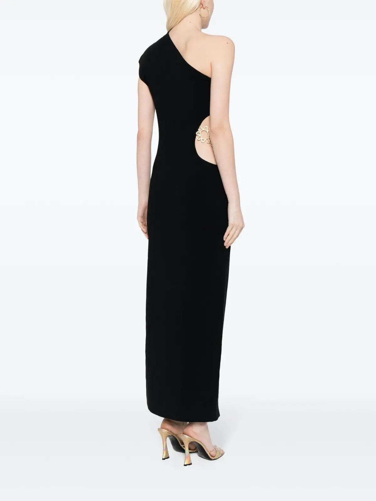 Cult Gaia Adrian Knit Dress Black Size AU 8 photo 3