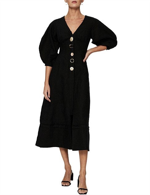 Rachel Gilbert Capri  V Neck Maxi Dress photo 3