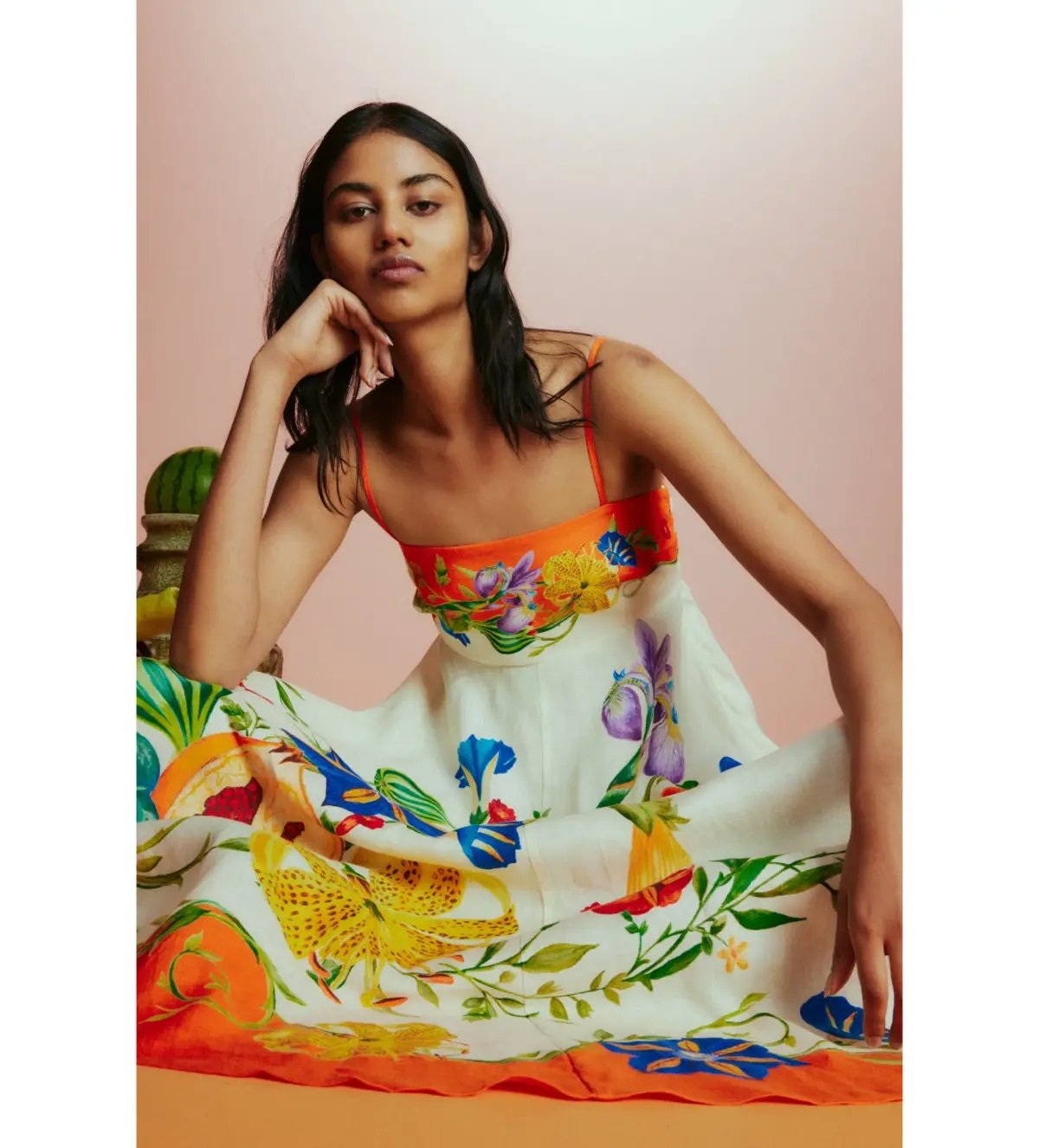 Alemais Flores Sundress Multi Size AU 8 photo 2