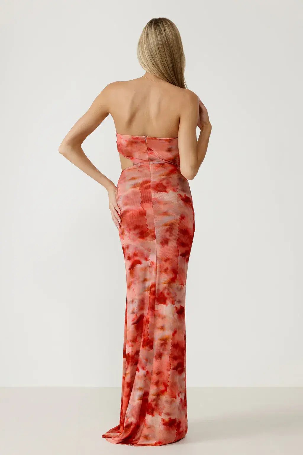 Lexi Fleur Dress Print Size 8 photo 3