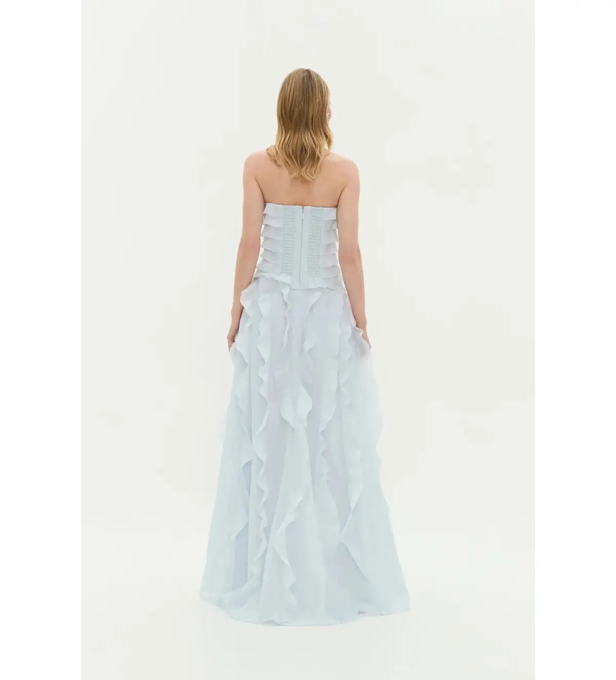 Aje Allairie Gown Pastel Blue Size AU 6 photo 3
