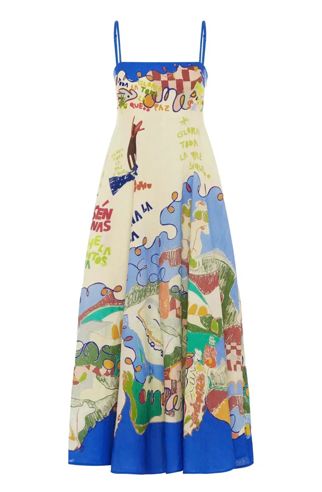 ALÉMAIS  Nadia Sundress Multi Size AU 12 photo 3