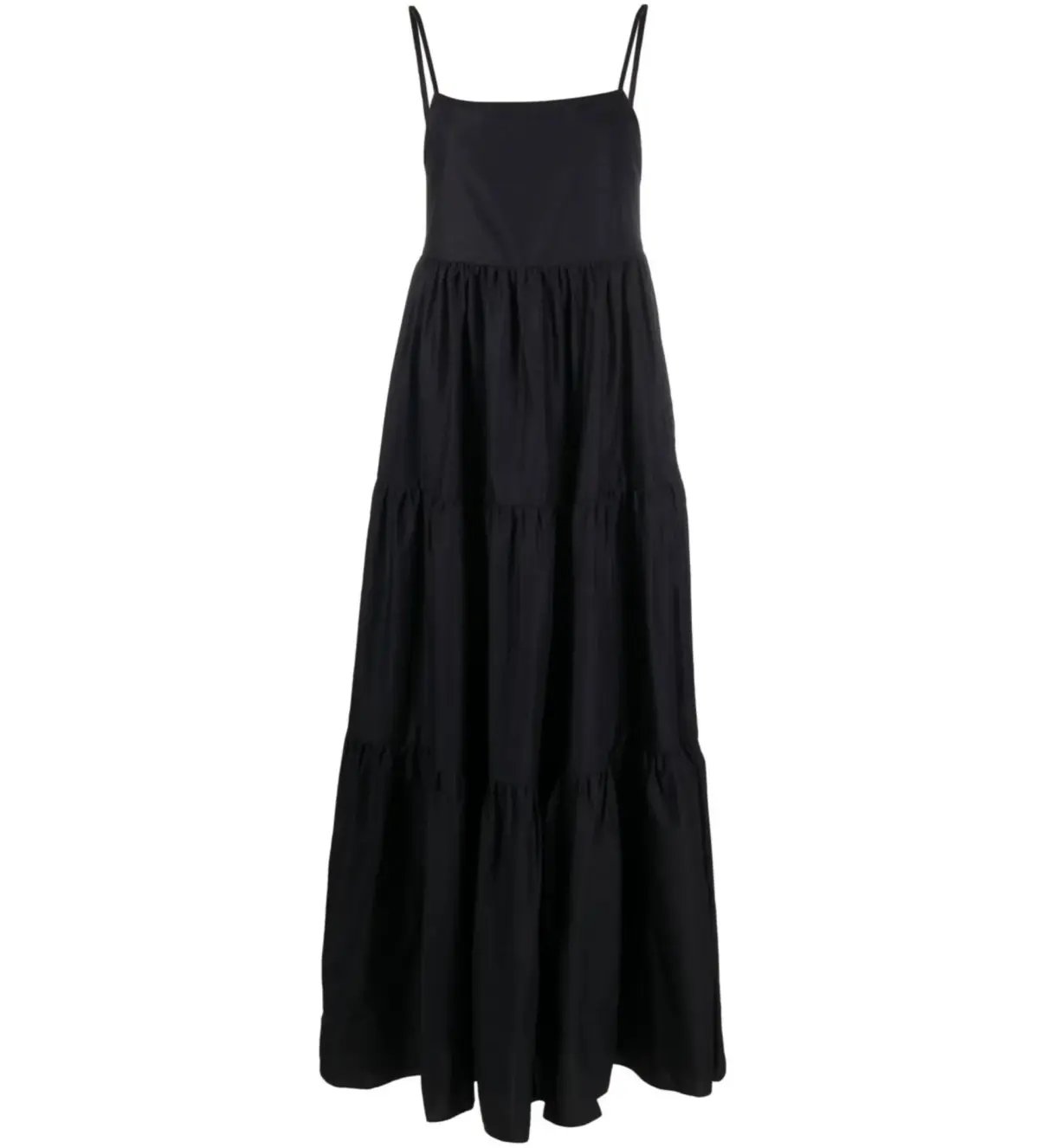 Matteau Tiered Low Back Sundress Black Size 2 / AU 8 photo 5