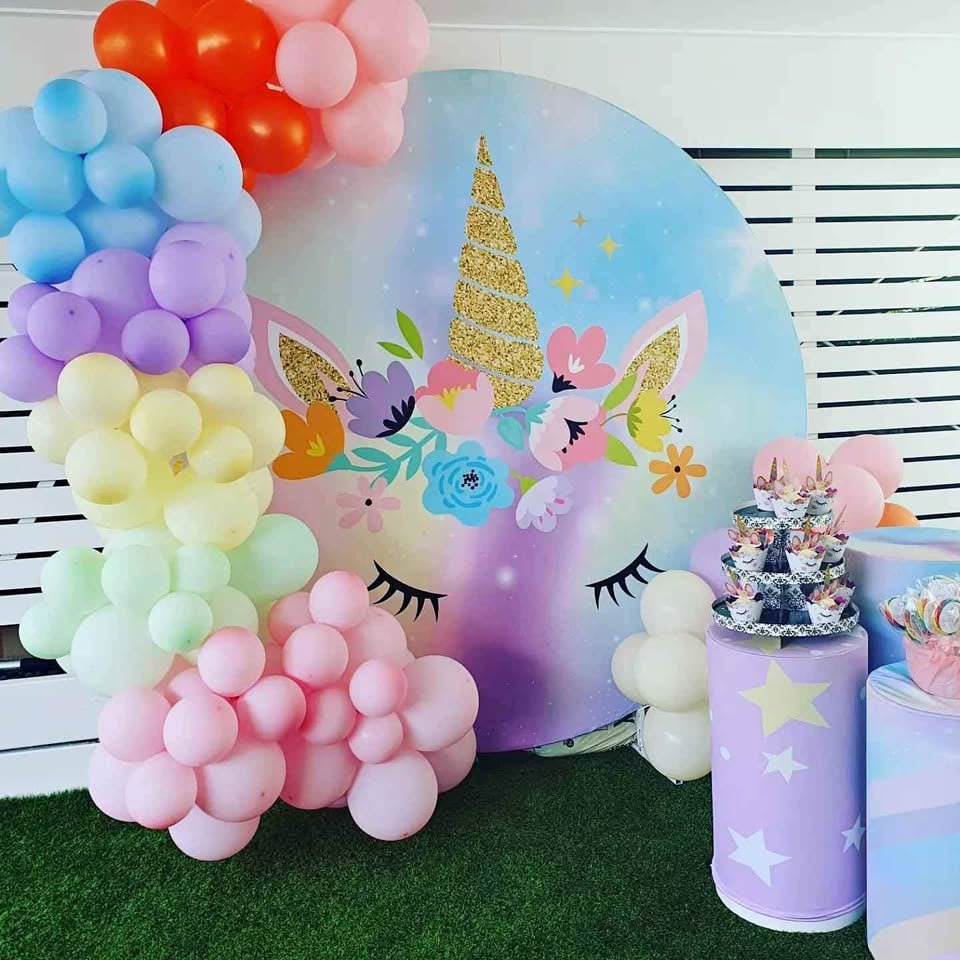 Unicorn theme party for kids birthday for hire at $150. photo 5
