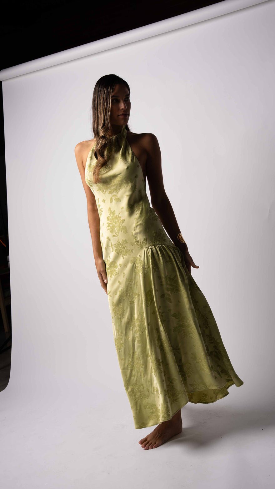 One Fell Swoop Gemma Dress - Kimono Brocade photo 4